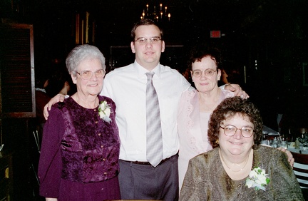 Doug with Grandmas and Mom